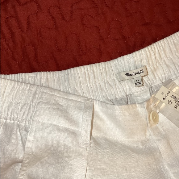 NWT - Madewell linen shorts SZ 14 - Picture 3 of 7